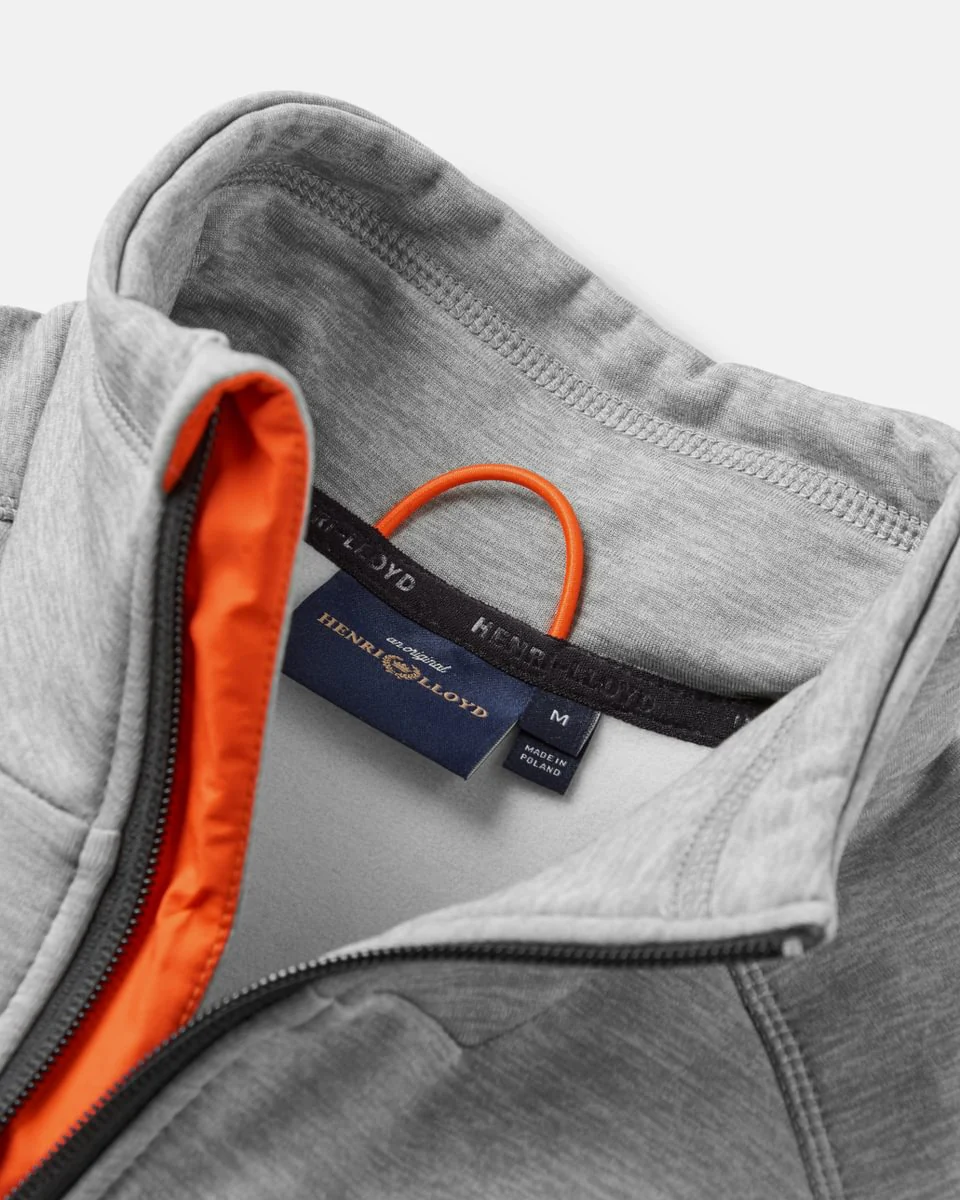 Aktiv Stretch 1/2 Zip - Grey Marl - Image 3