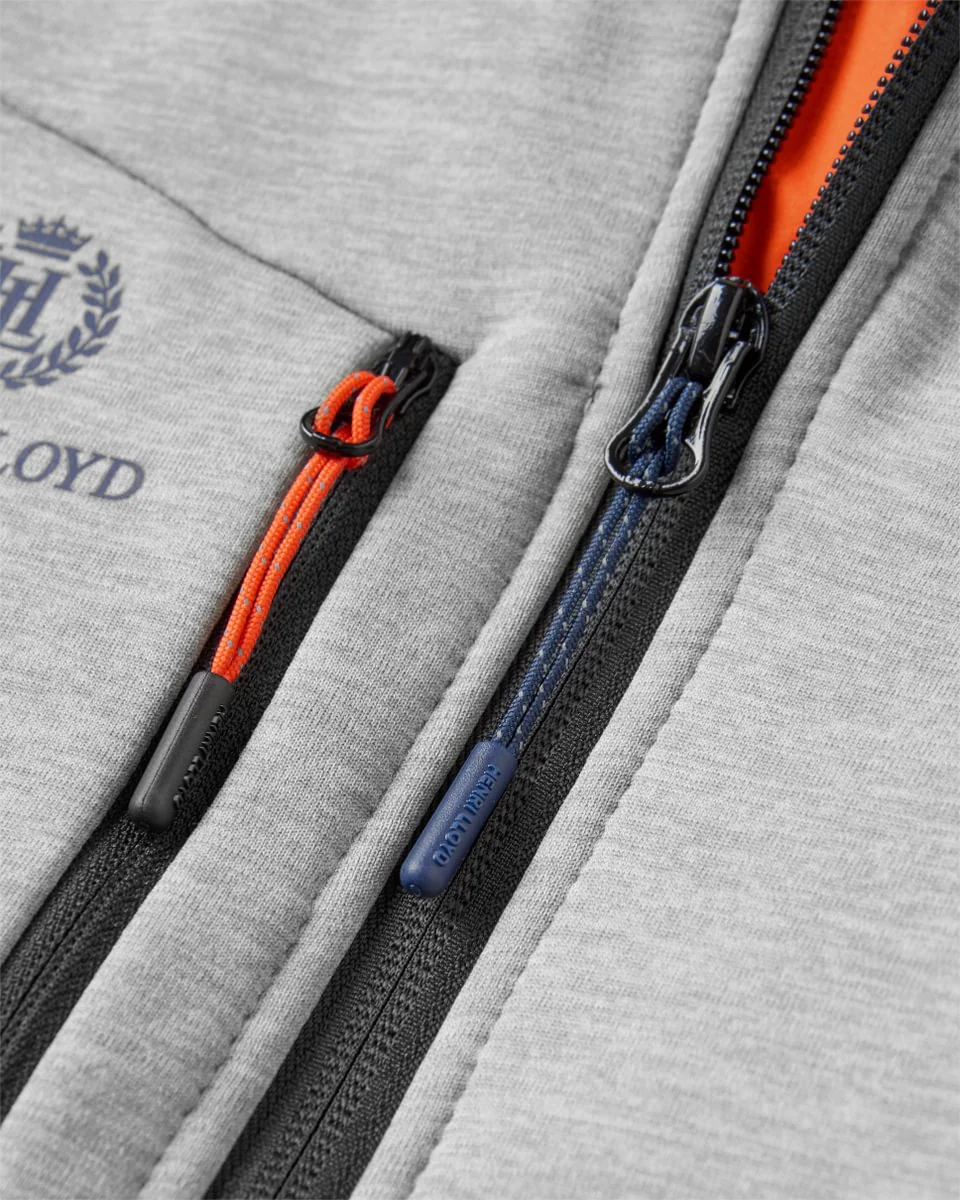 Aktiv Stretch 1/2 Zip - Grey Marl - Image 4