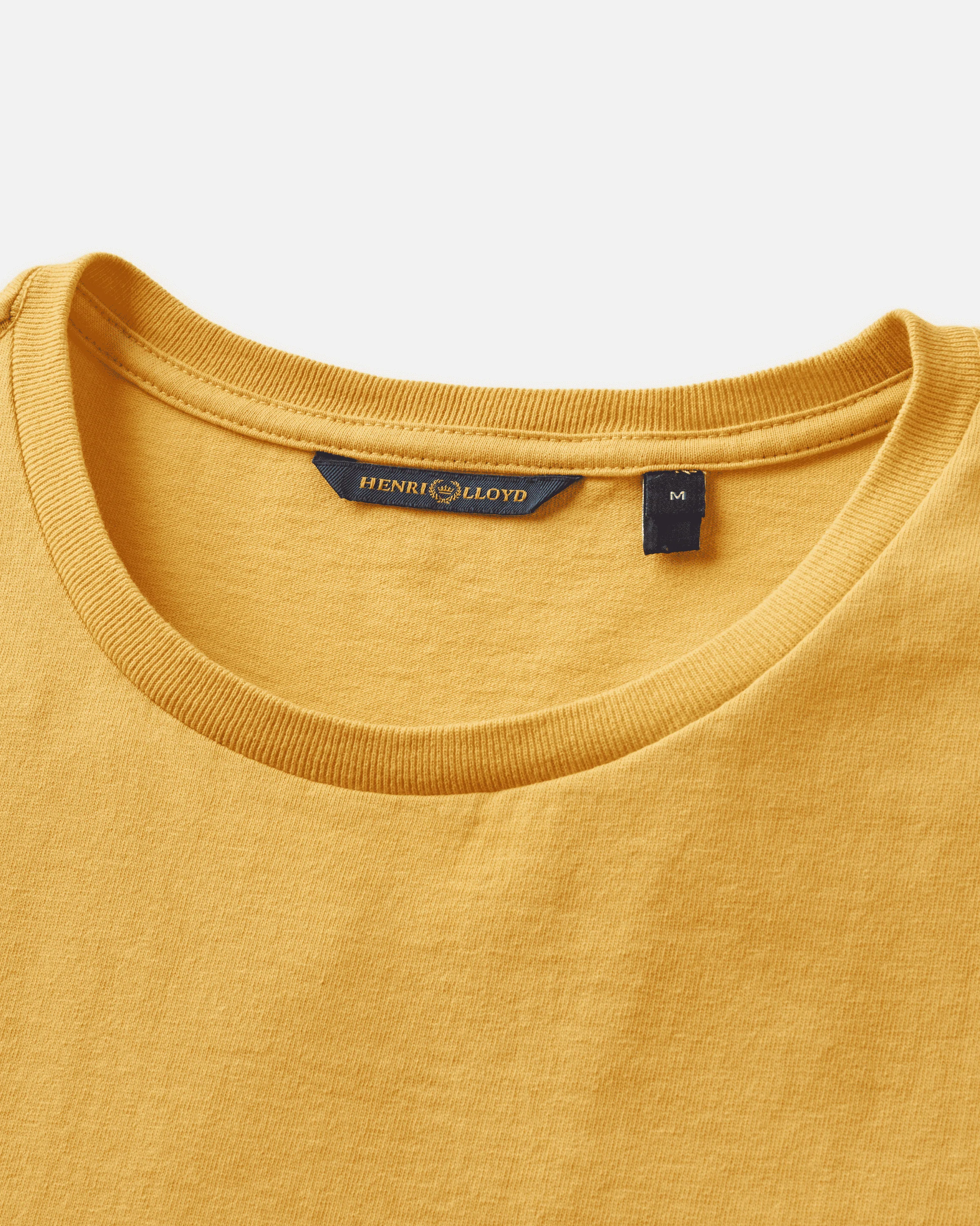 Cowes T Shirt - Consort Yellow - Image 4