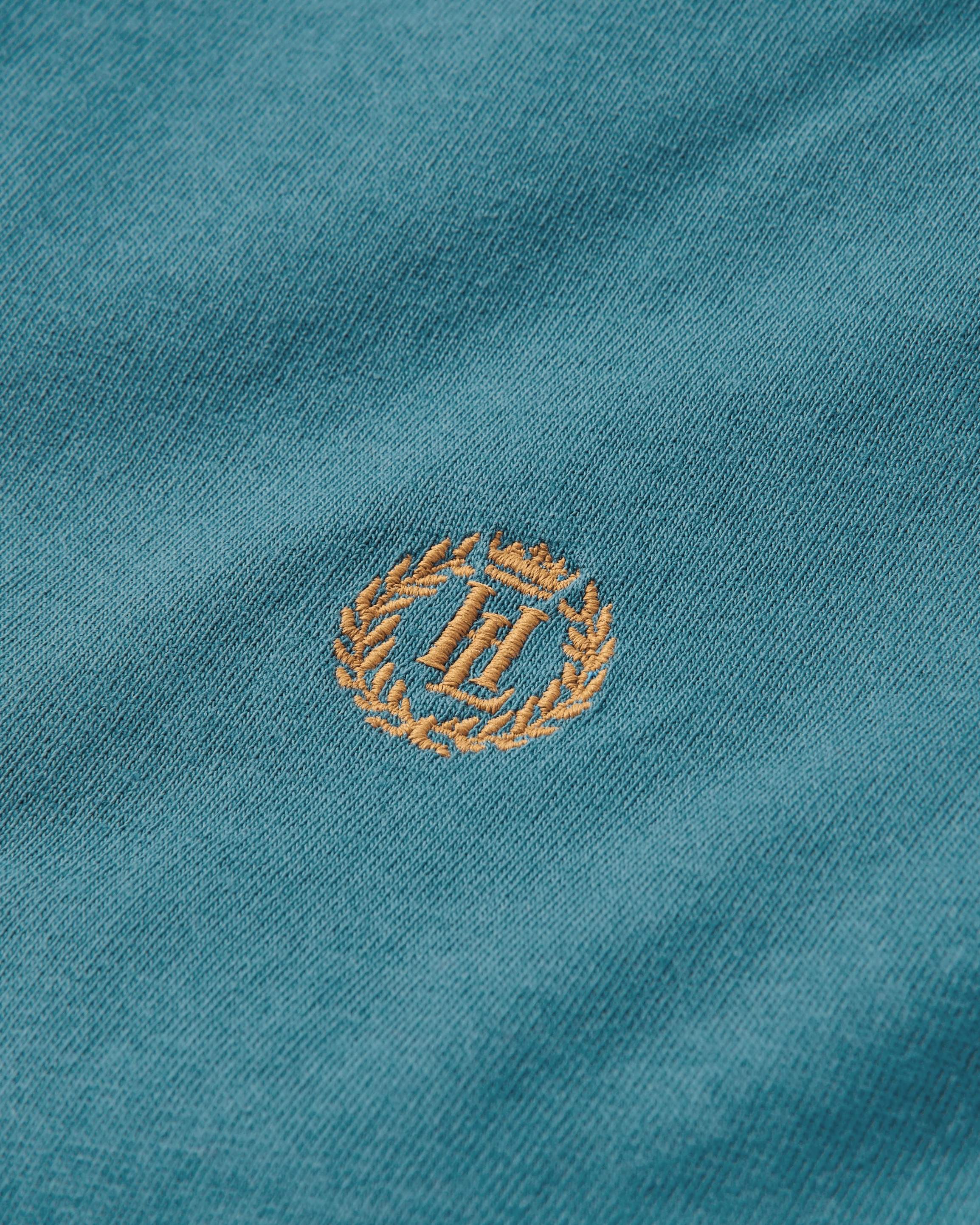 Cowes T Shirt - Washed Teal - Image 5