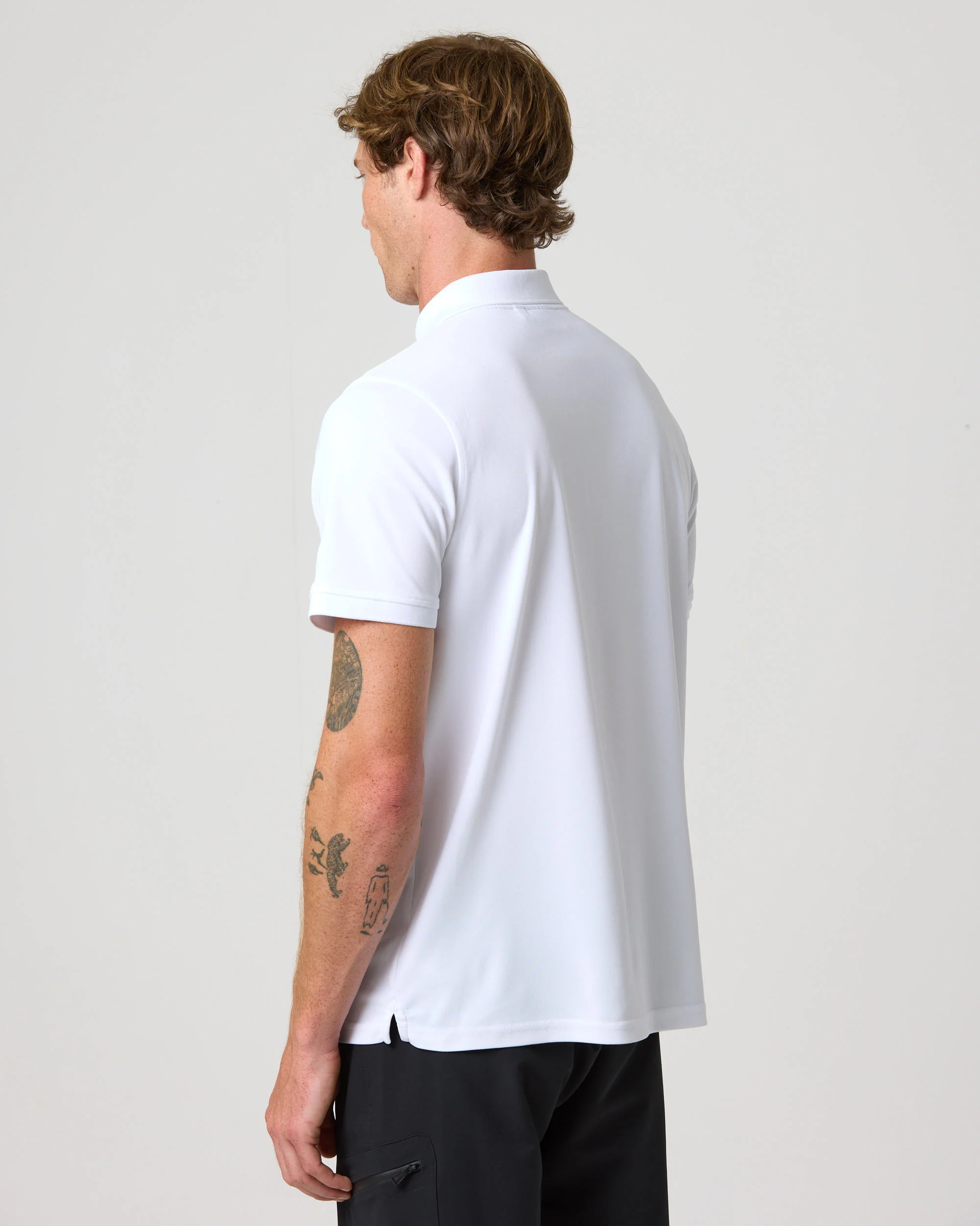 Dri-Fast Polo - White - Image 11