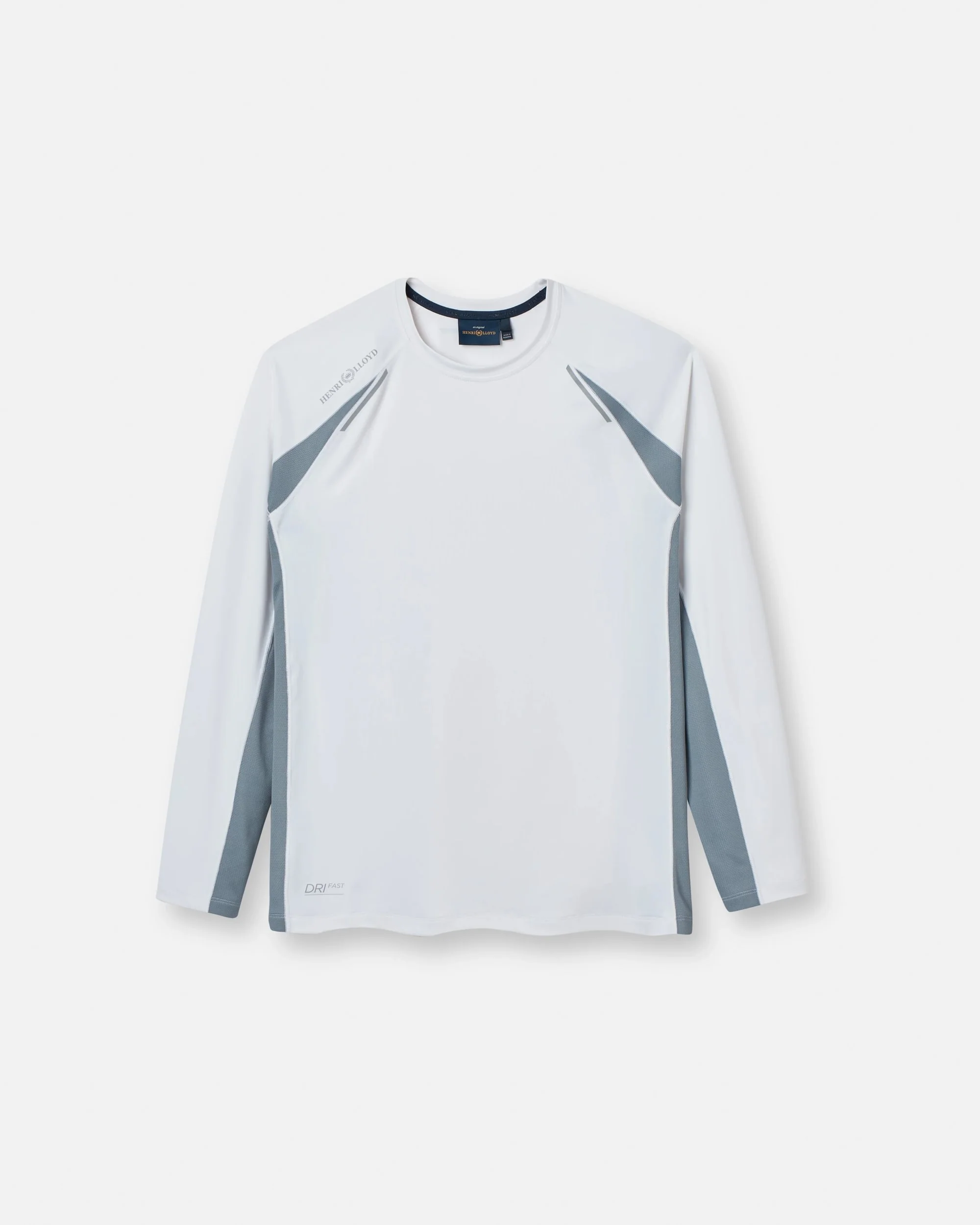 Men's Dynamic Dri Fast Long Sleeve Tee - White - Image 3
