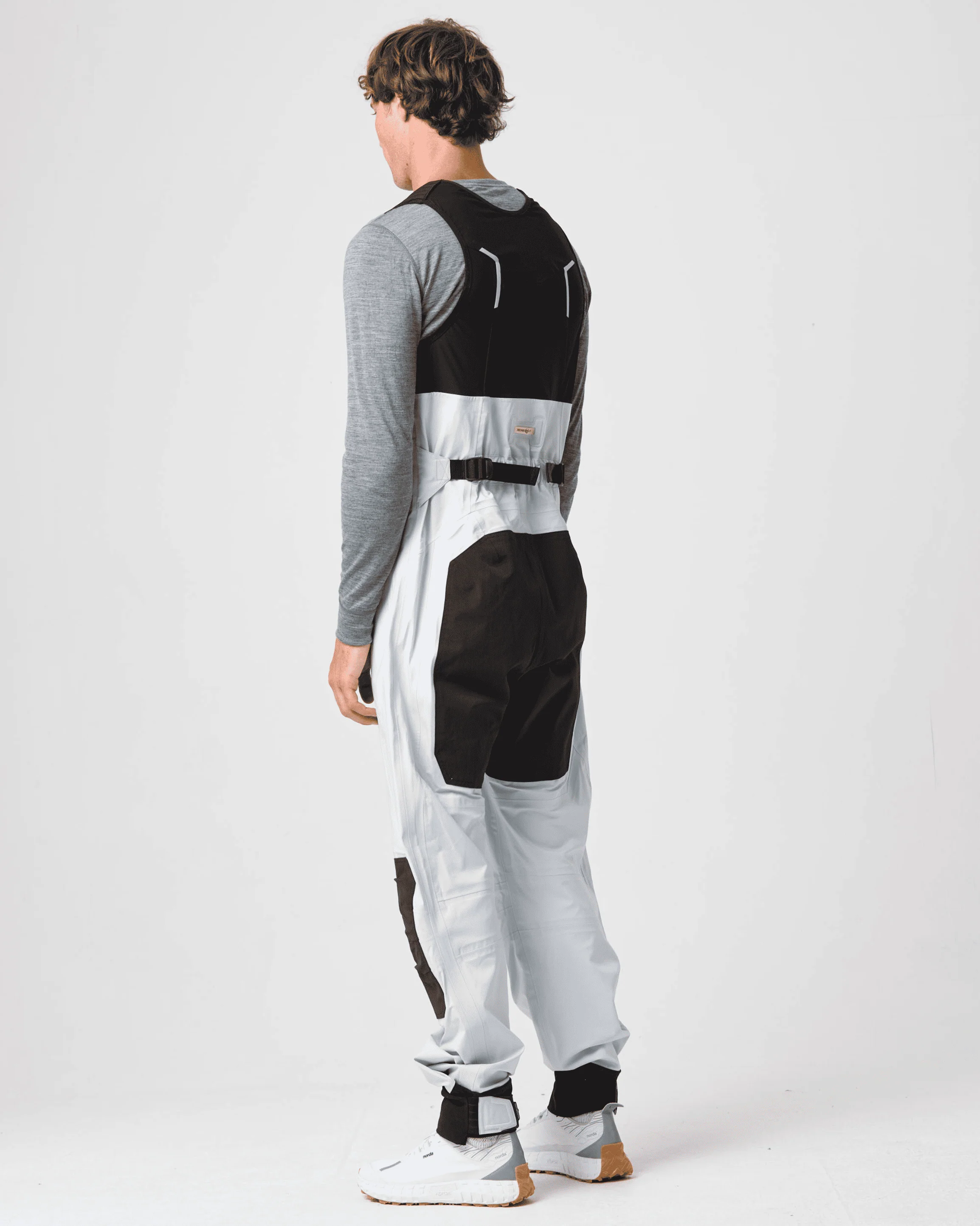 Men's Dynamic Salopettes - Ice - Image 15