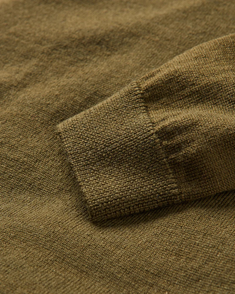 Henri Crew Knit - Light Olive - Image 5