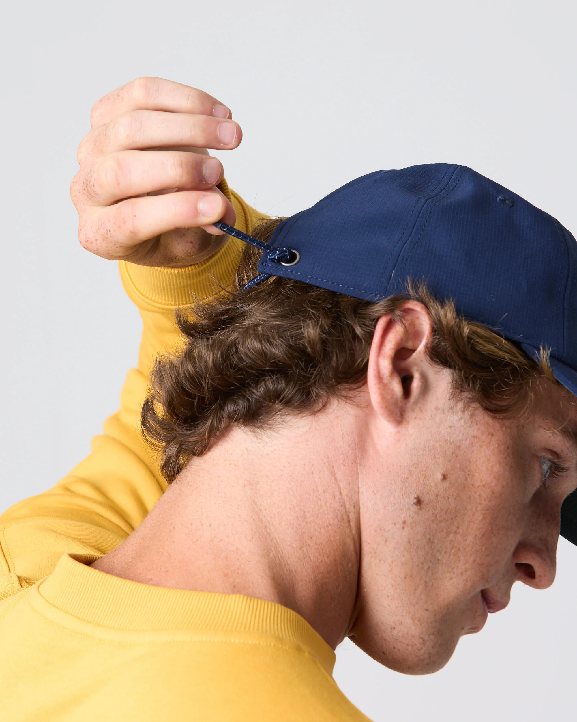 Jib Cap - Navy Blue - Image 5