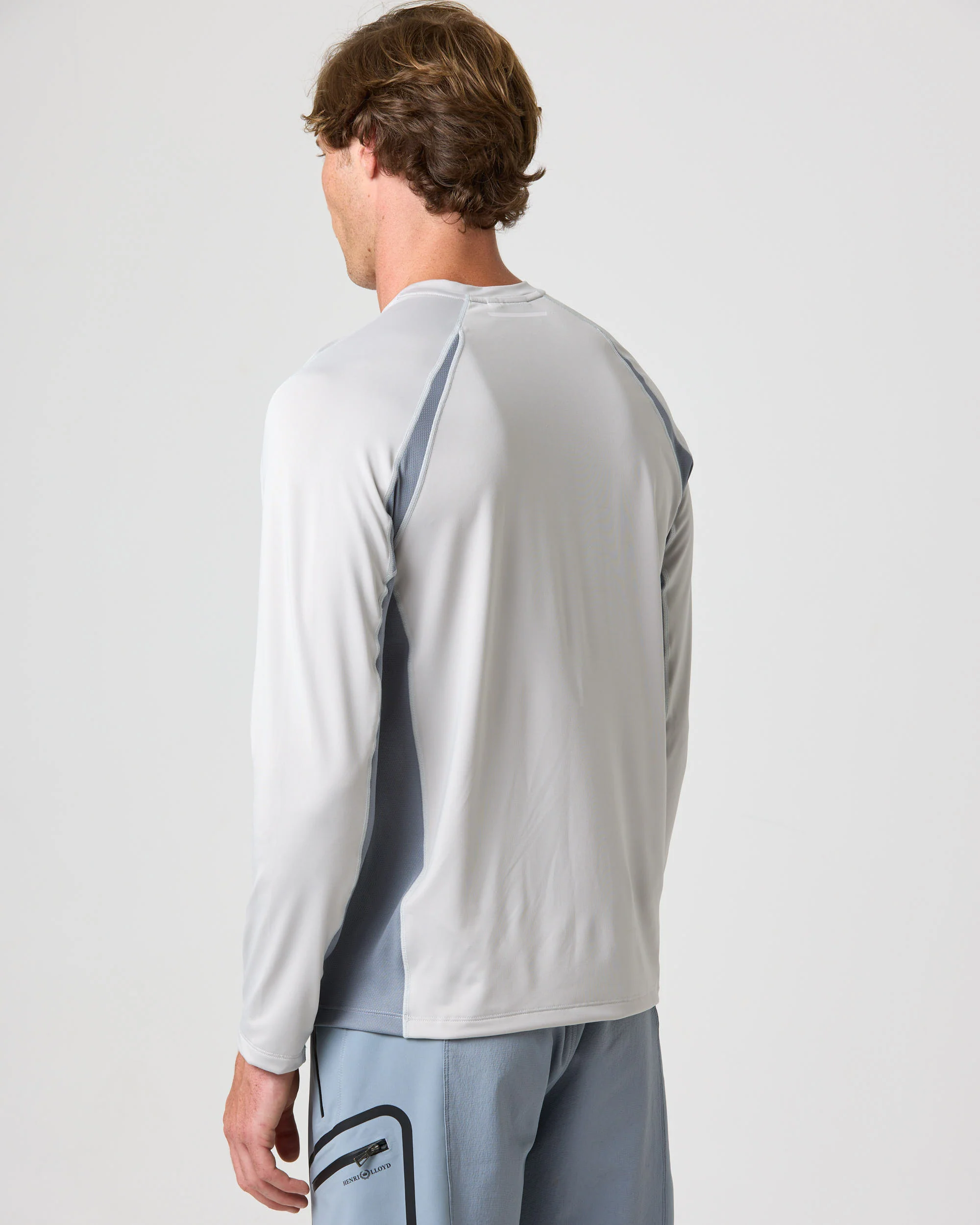 Men's Dynamic Dri Fast Long Sleeve Tee - Ice - Image 10