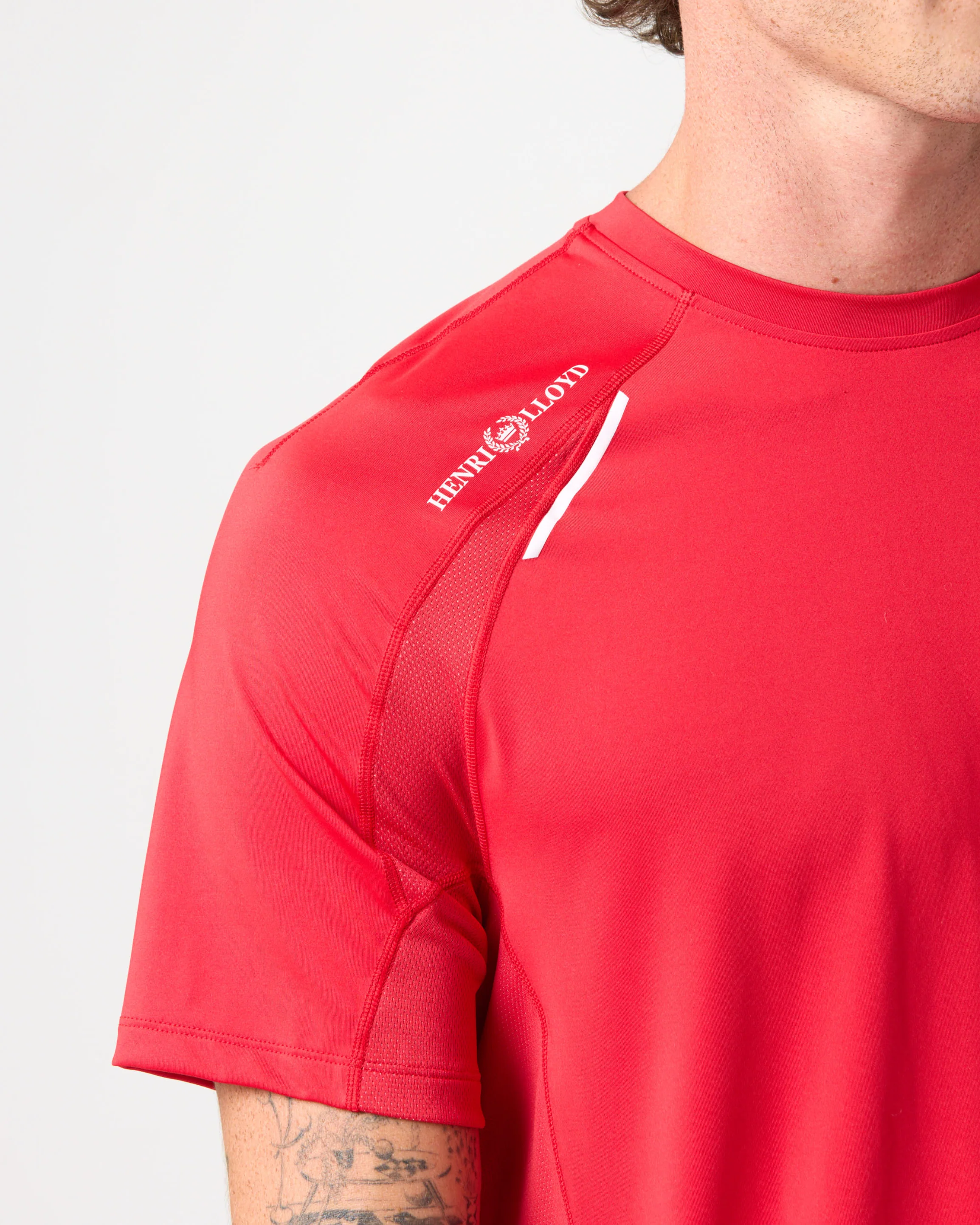 Men's Dynamic Dri Fast Tee - Red - Image 8