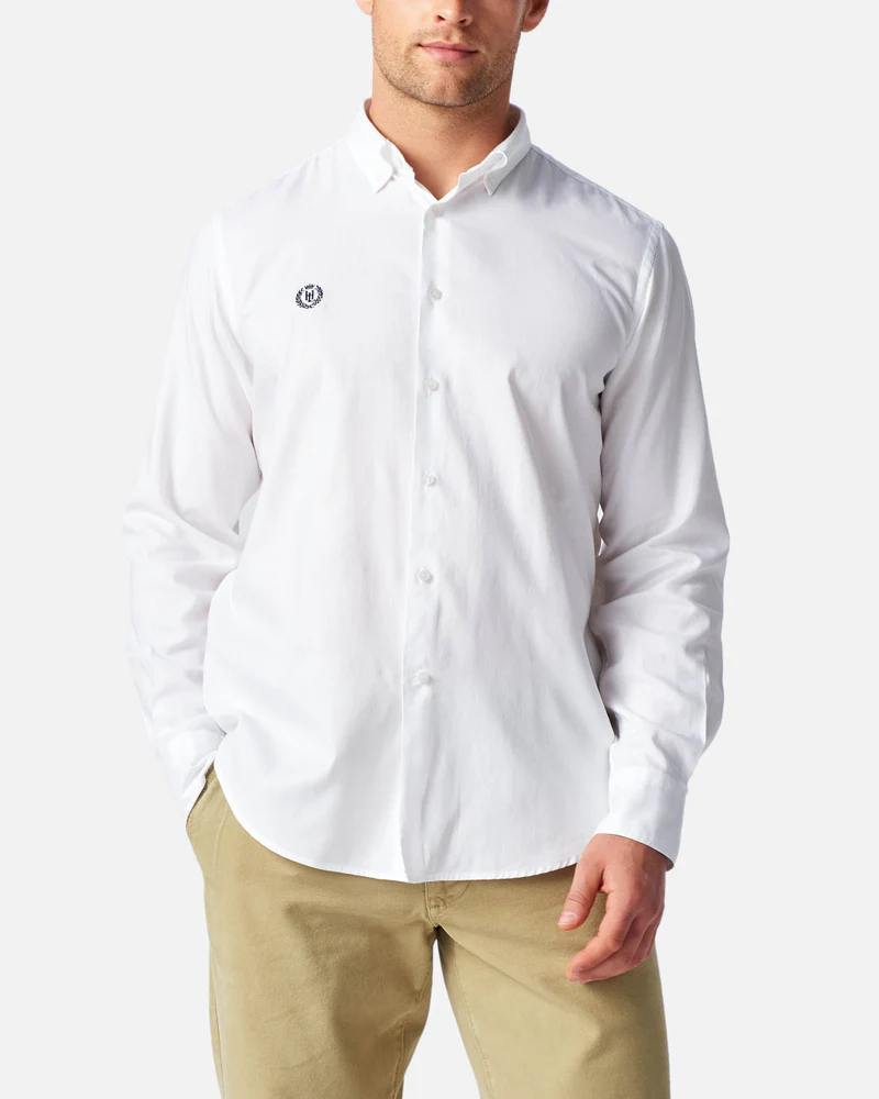 Men's Henri Oxford Shirt 2.0 - White - Image 8