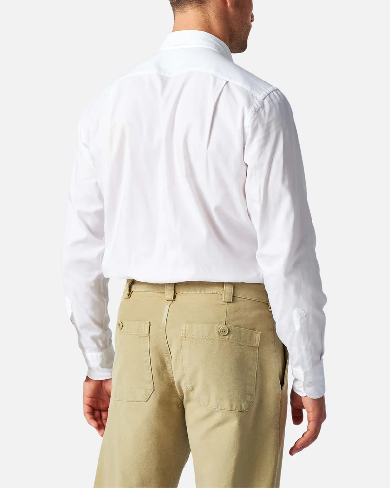 Men's Henri Oxford Shirt 2.0 - White - Image 9
