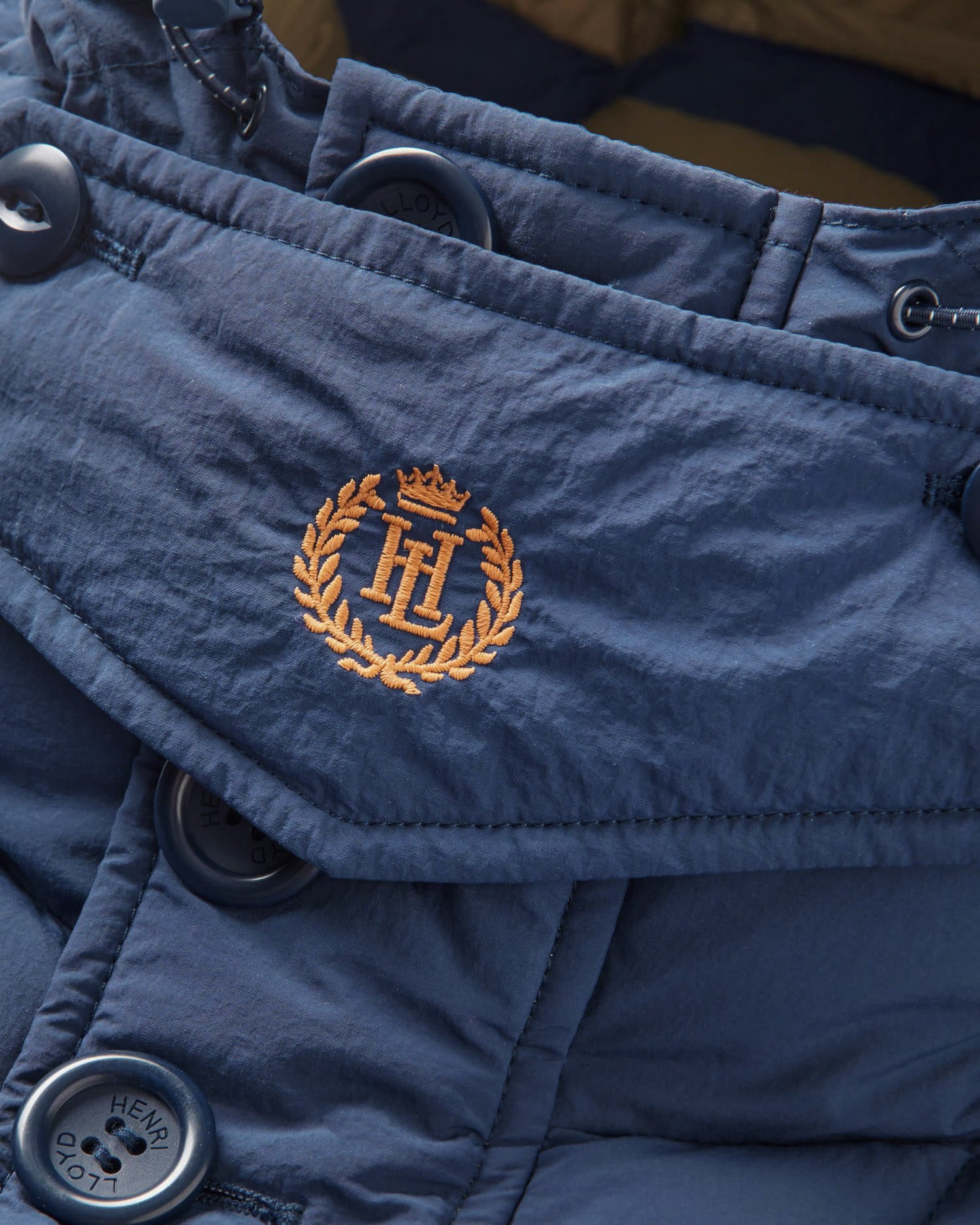 Portland Insulated Jacket - Navy Blue - Image 5